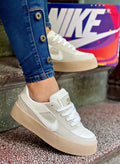 Tenis Urban White Platform