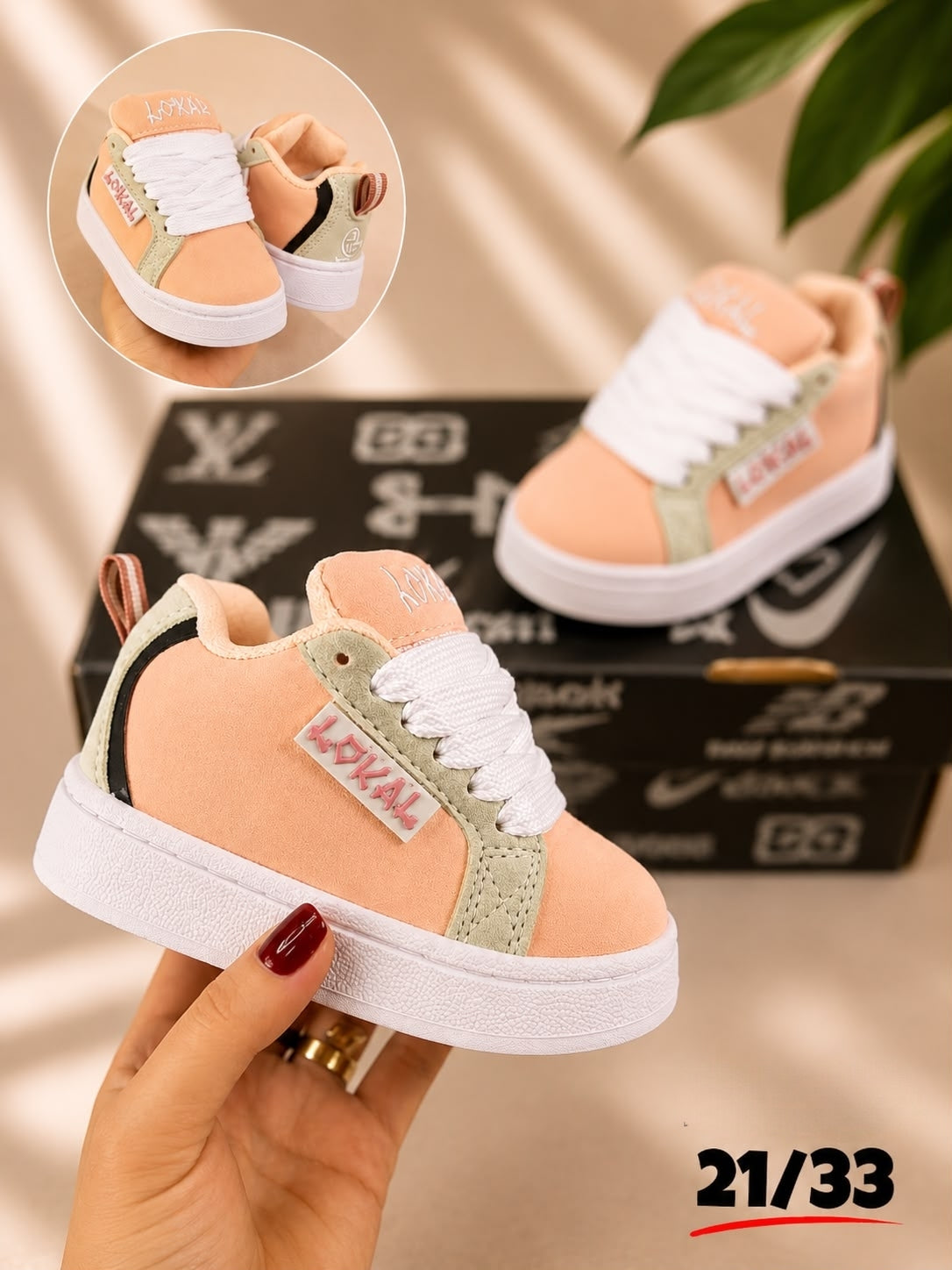 Tenis Infantil Casual Cosidos