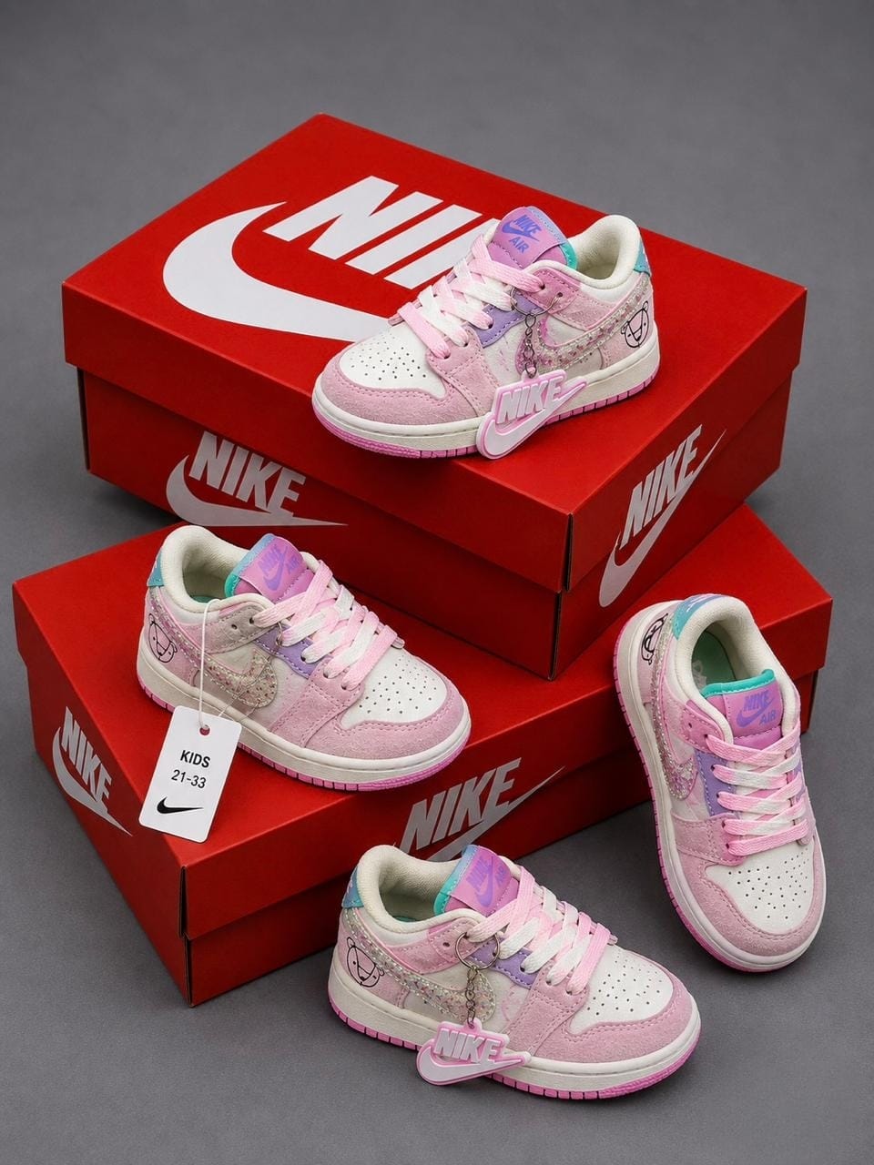 Deportivo Dunk V2 Kids Cosido