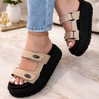 Sandalias Con Suela Alta