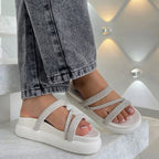 Sandalias Canoa Brillantes