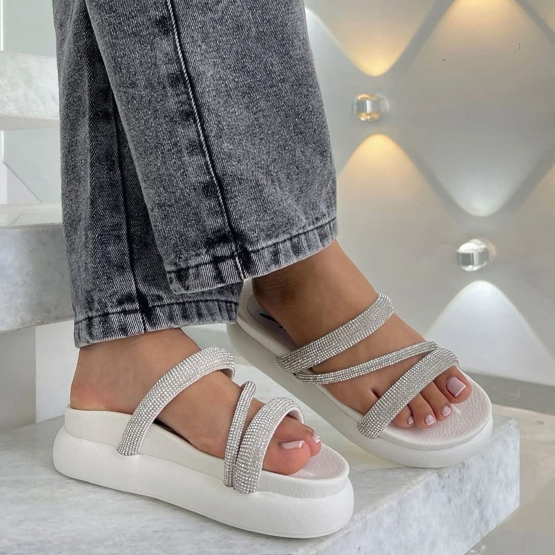 Sandalias Canoa Brillantes